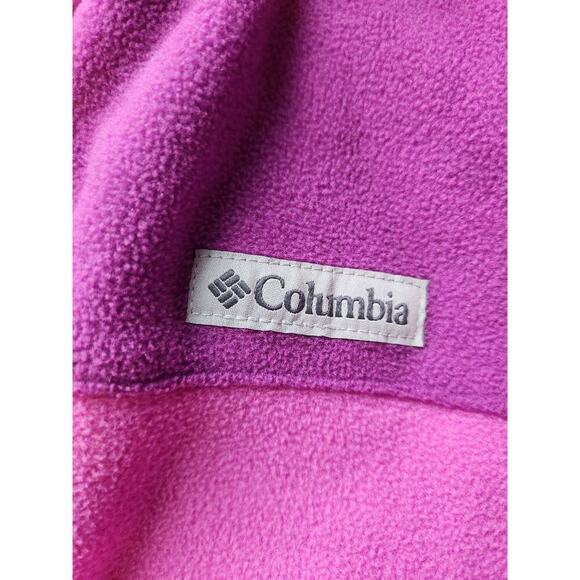NWOT Columbia Women's Fleece Snap Pullover Pink L - Picture 5 of 7